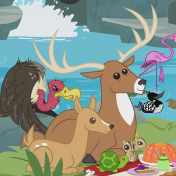 A deer from Friendship is Magic